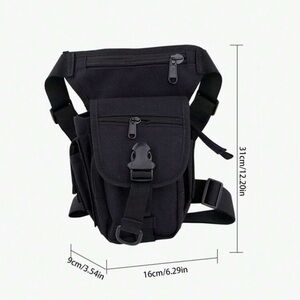 Black Tactical Men Bag